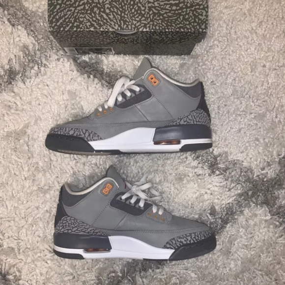 Nike Air Jordan 3 Retro Cool Grey Mens Size 9 - Picture 3 of 12